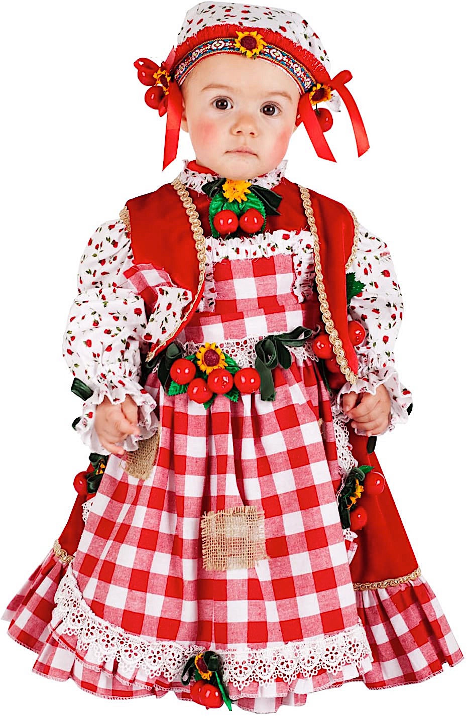 Costume carnevale - PICCOLA ROSSELLINA CILIEGINA